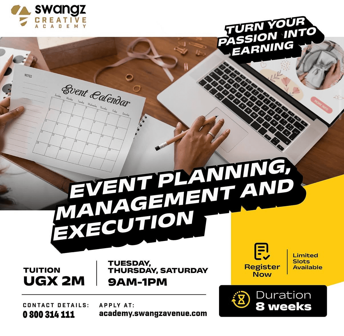 Event Planning, Management & Execution